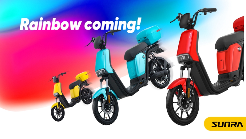With tailored colors, Rainbow gives you freedom to choose the scooter for your style.