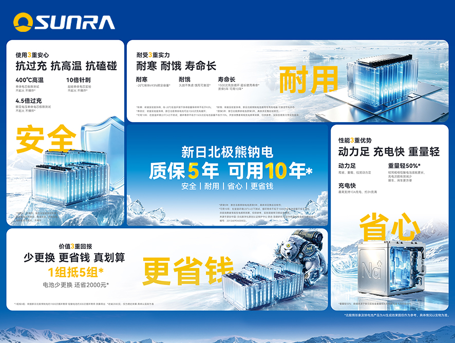 The SUNRA Polar Bear Sodium-Ion Battery
